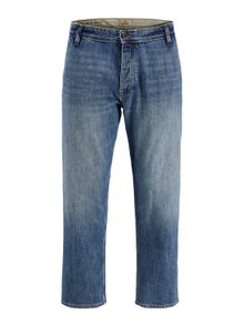 Jack & Jones JJIMARK JJLEWIS AM 263 Cropped Loose fit jeans -Blue Denim - 12252776