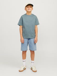 Jack & Jones Loose Fit Denim shorts For boys -Blue Denim - 12252781