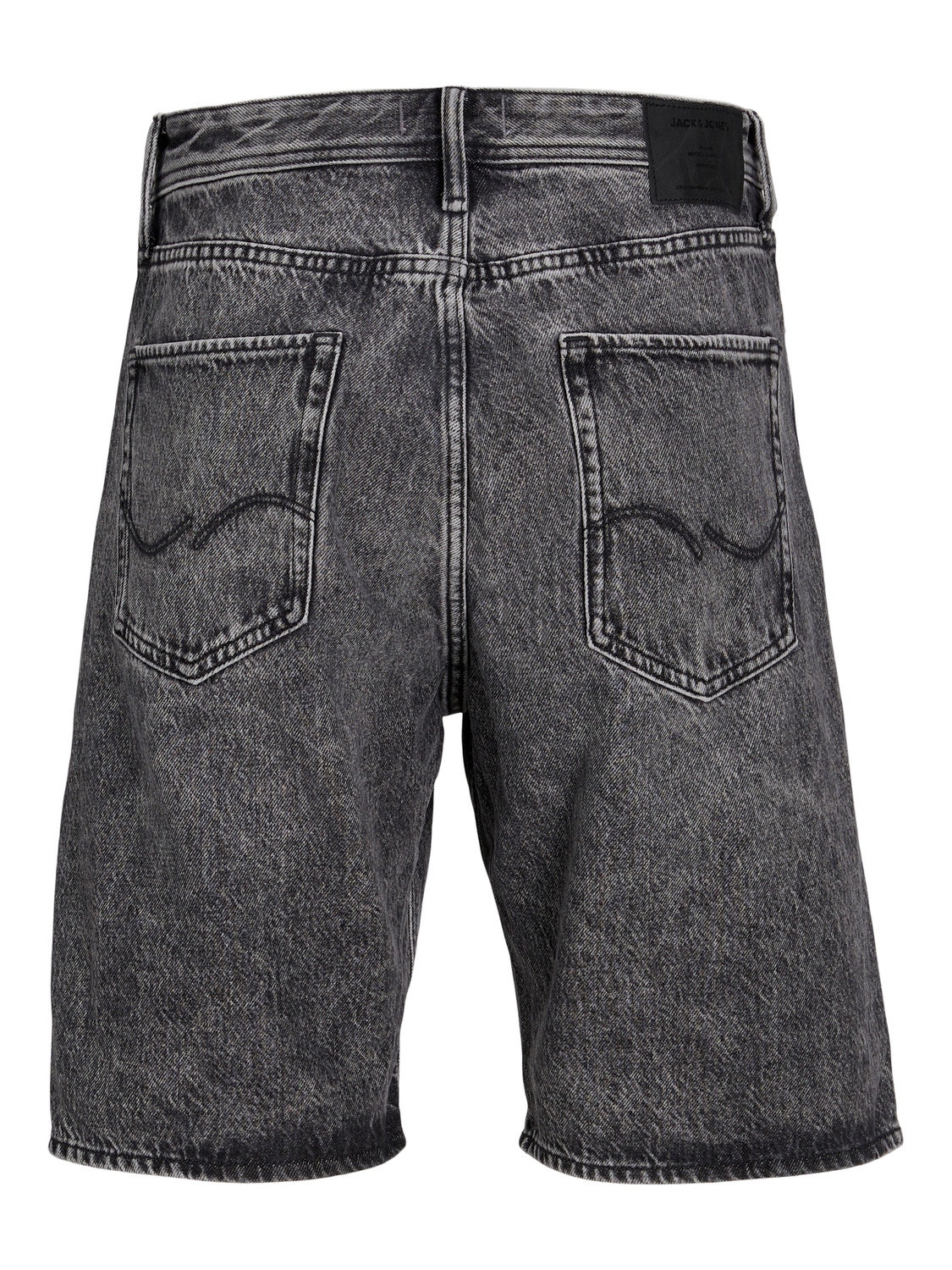 Jack & Jones Baggy fit Denim shorts -Black Denim - 12252788