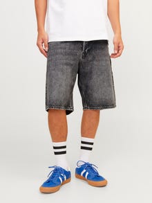 Jack & Jones Short en denim Baggy fit -Black Denim - 12252788