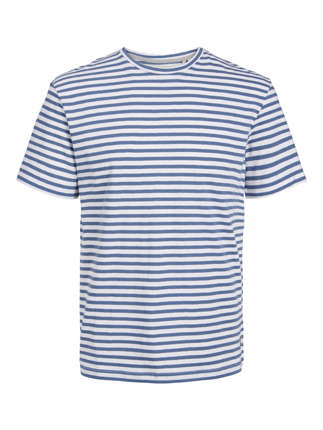 Jack & Jones Strepen Ronde hals T-shirt -Blue Horizon - 12252797