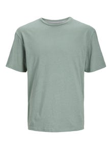 Jack & Jones Camiseta Rayas Cuello redondo -Lily Pad - 12252797