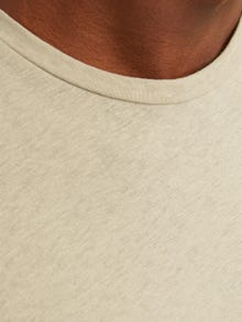 Jack & Jones Striped Crew neck T-shirt -Fields Of Rye - 12252797