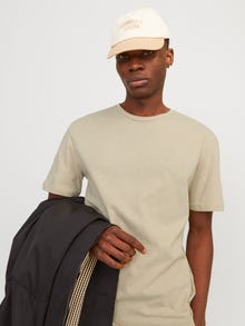 Jack & Jones T-shirt A righe Girocollo -Fields Of Rye - 12252797