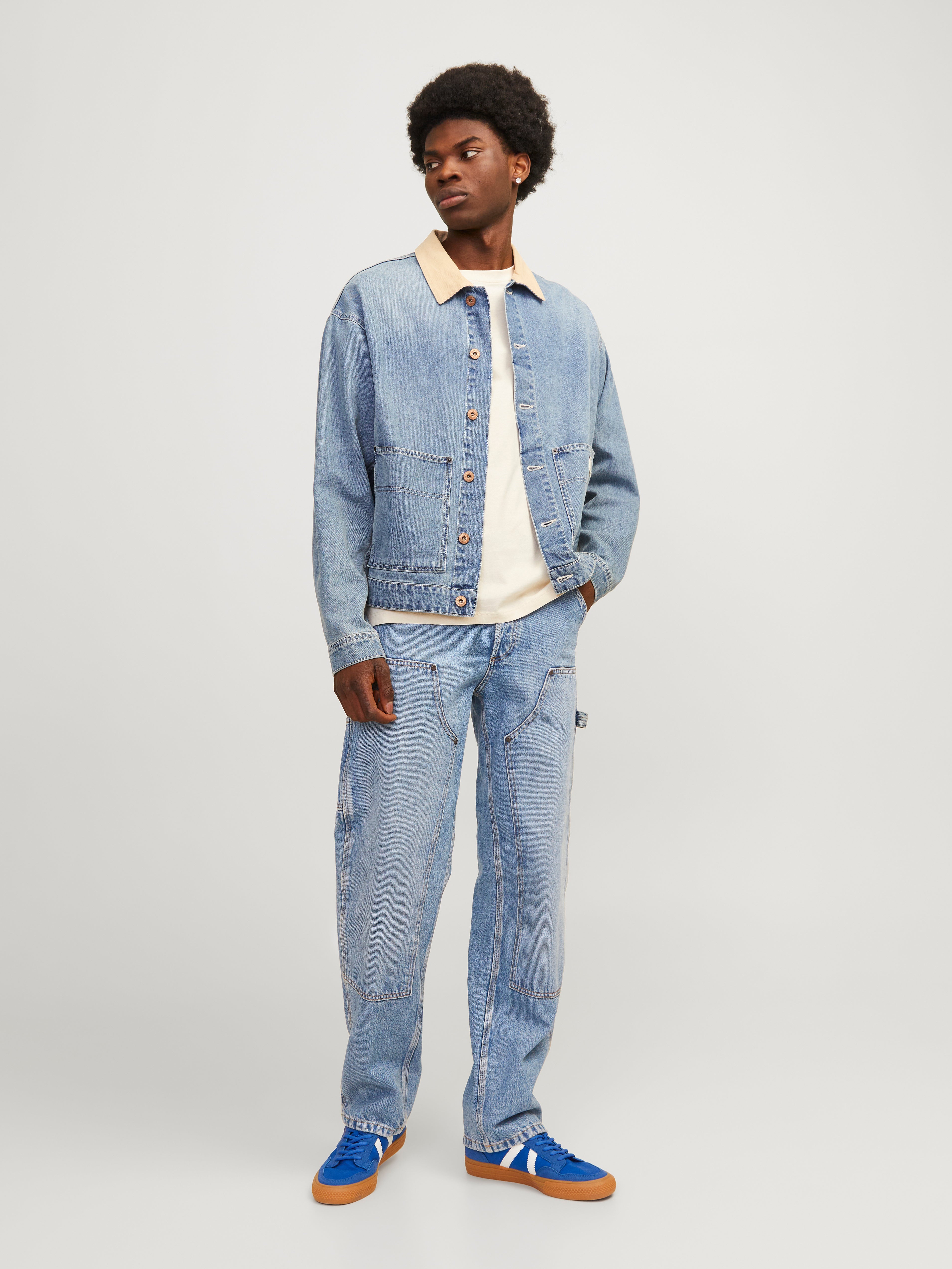 JJIEDDIE JJPAINTER SBD 820 Loose fit farmer