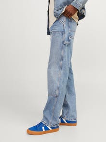 Jack & Jones JJIEDDIE JJPAINTER SBD 820 Loose fit farmer -Blue Denim - 12252798