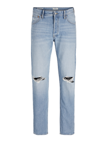 Jack & Jones JJICHRIS JJORIGINAL SBD 921 SN Jeans med avslappnad passform -Blue Denim - 12252799