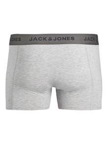 Jack & Jones 3-pak Trunks -Dark Grey Melange - 12252801