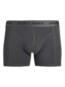 Jack & Jones 3-pack Trunks -Dark Grey Melange - 12252801