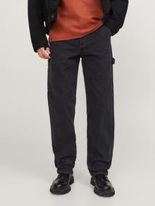 Jack & Jones JJIEDDIE JJCARPENTER MF 050 NOOS Jeans Loose Fit -Black - 12252802