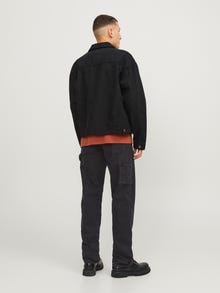 Jack & Jones JJIEDDIE JJCARPENTER MF 050 NOOS Jeans Loose Fit -Black - 12252802