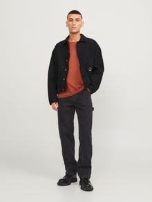 Jack & Jones JJIEDDIE JJCARPENTER MF 050 NOOS Jeans Loose Fit -Black - 12252802