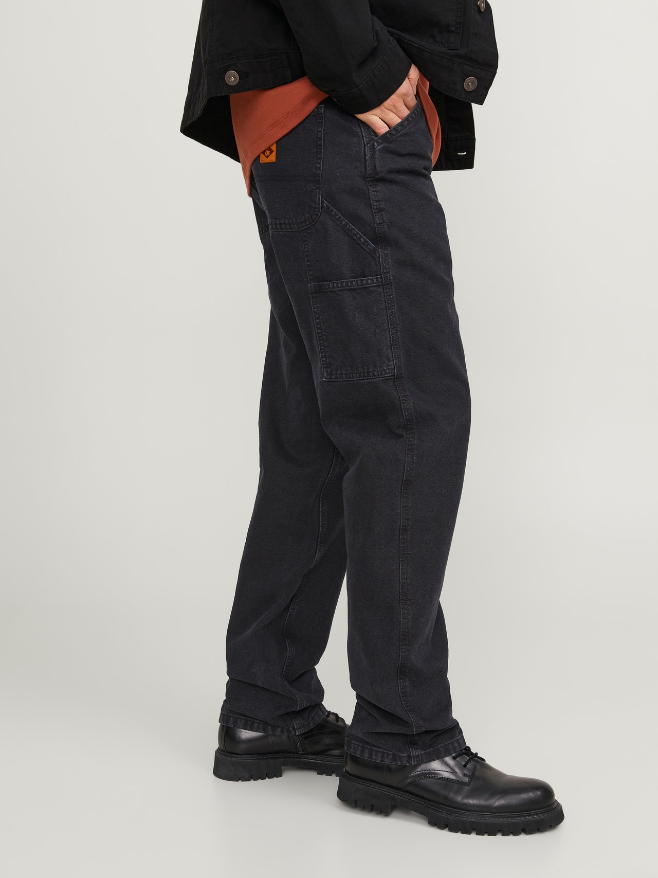 Pantaloni Jack & Jones Jpsteddie-Jjcarpenter Noos Uomo - Taglio Moderno, Comfort Quotidiano