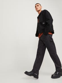 Jack & Jones JJIEDDIE JJCARPENTER MF 050 NOOS Jeans Loose Fit -Black - 12252802