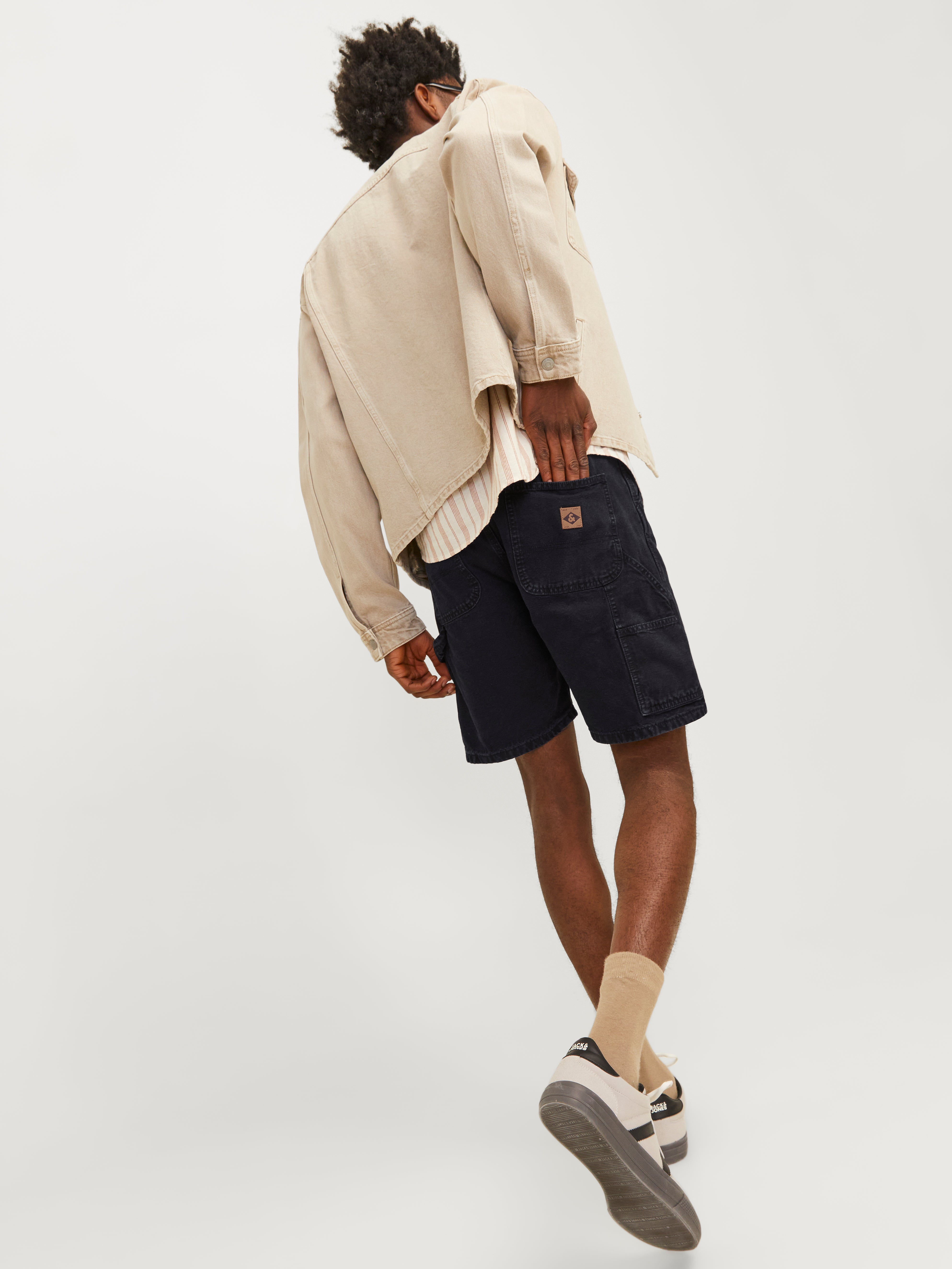 Jack & Jones Loose Fit Denimshorts - 12252814