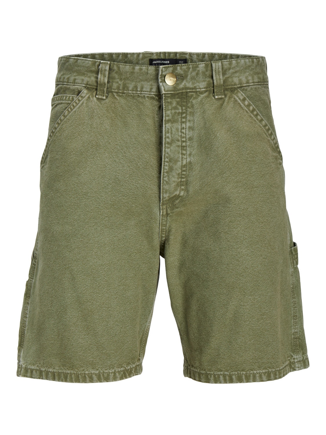 Jack & Jones Loose Fit Jeans-Shorts -Deep Lichen Green - 12252814