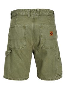 Jack & Jones Loose Fit Jeans Shorts -Deep Lichen Green - 12252814