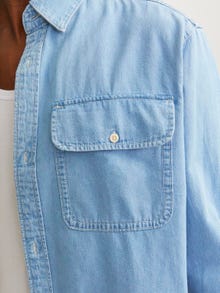 Jack & Jones Boxy fit Džínová košile -Blue Denim - 12252846