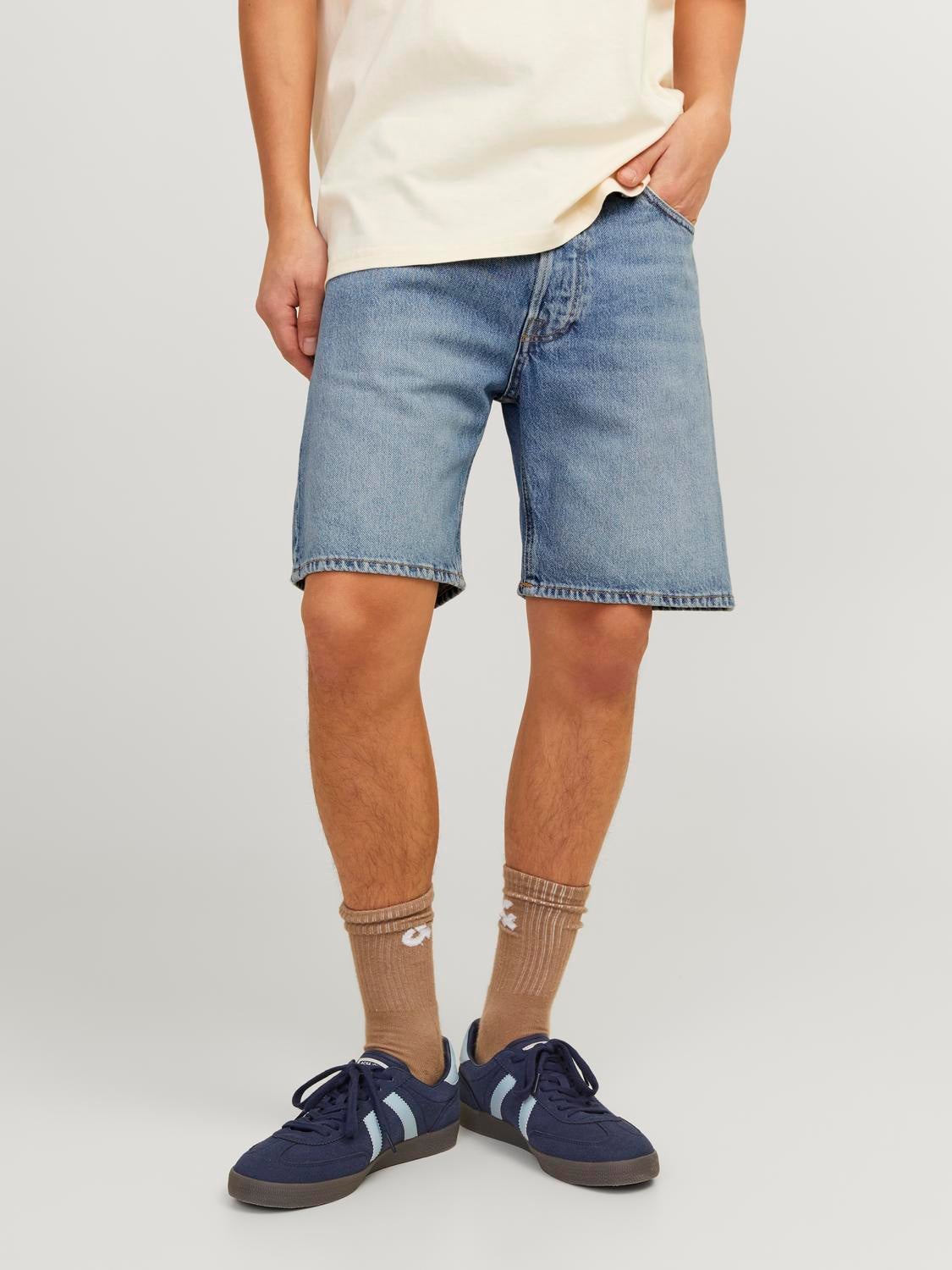 Relaxed Fit Jeans Shorts