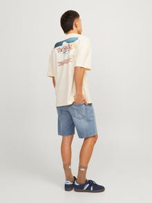 Jack & Jones Laisvas kirpimas Šortai -Blue Denim - 12252858