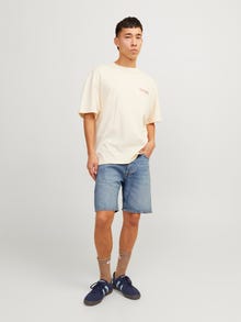 Jack & Jones Laisvas kirpimas Šortai -Blue Denim - 12252858