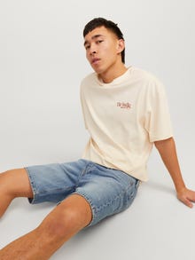 Jack & Jones Laisvas kirpimas Šortai -Blue Denim - 12252858