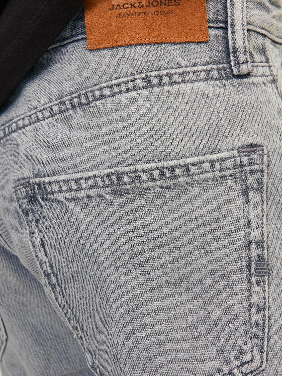 Jack & Jones Relaxed Fit Jeans Shorts -Grey Denim - 12252868