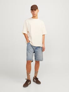 Jack & Jones Loose Fit Jeans Shorts -Blue Denim - 12252870
