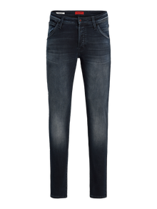Jack & Jones JJIGLENN JJFOX 50SPS CB 104 NOOS Priglundantys džinsai -Blue Denim - 12252901
