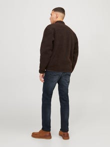 Jack & Jones JJIGLENN JJFOX 50SPS CB 104 NOOS Priglundantys džinsai -Blue Denim - 12252901