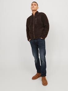 Jack & Jones JJIGLENN JJFOX 50SPS CB 104 NOOS Priglundantys džinsai -Blue Denim - 12252901