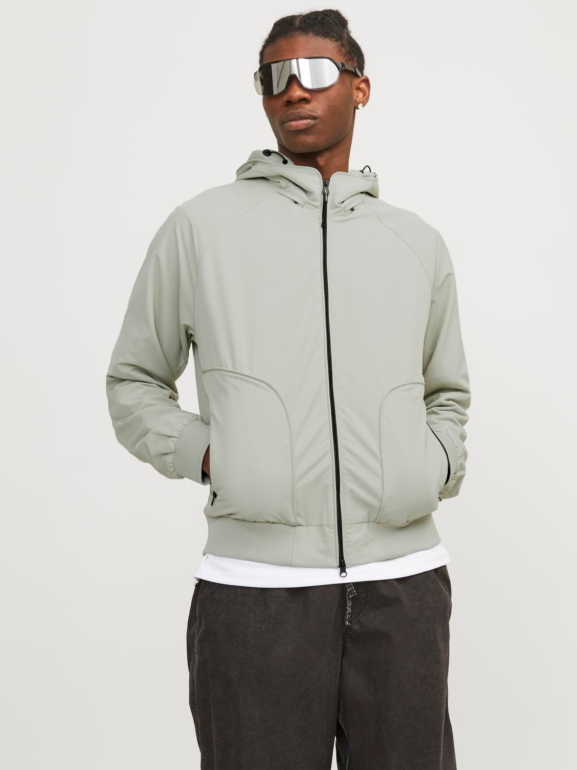 Bomber jacket Light Grey Jack Jones