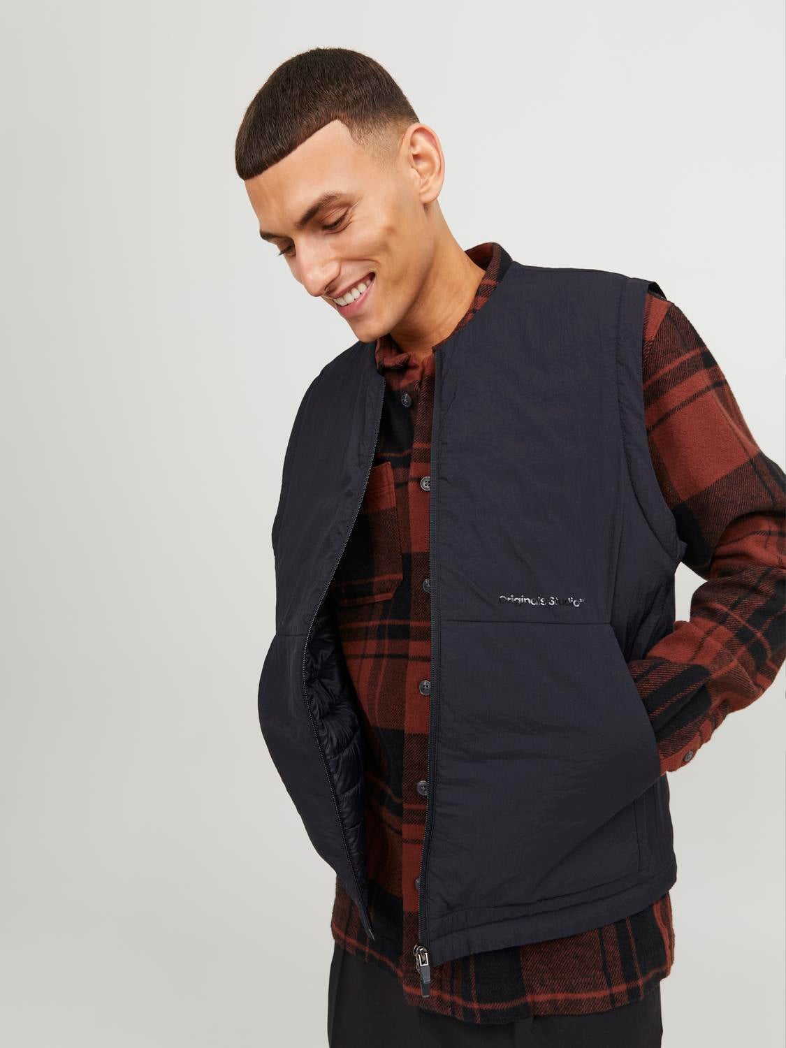 Jack & Jones Jcoberg - Negro - Chaleco Hombre