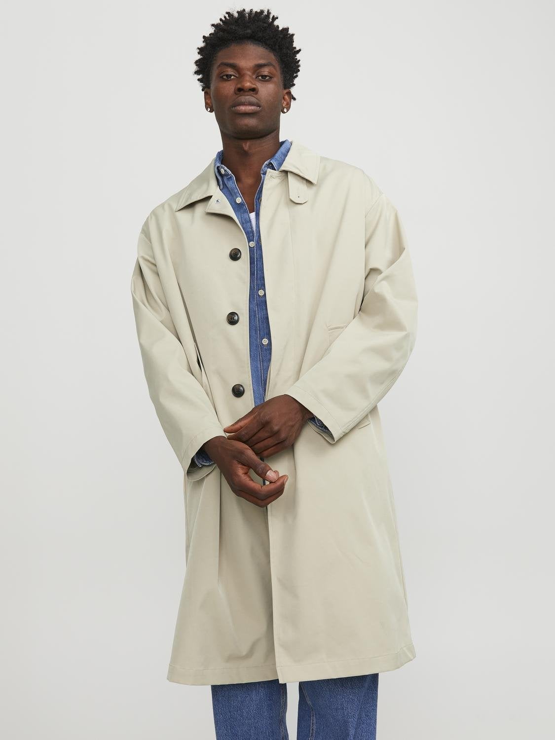 Cream mac coat best sale