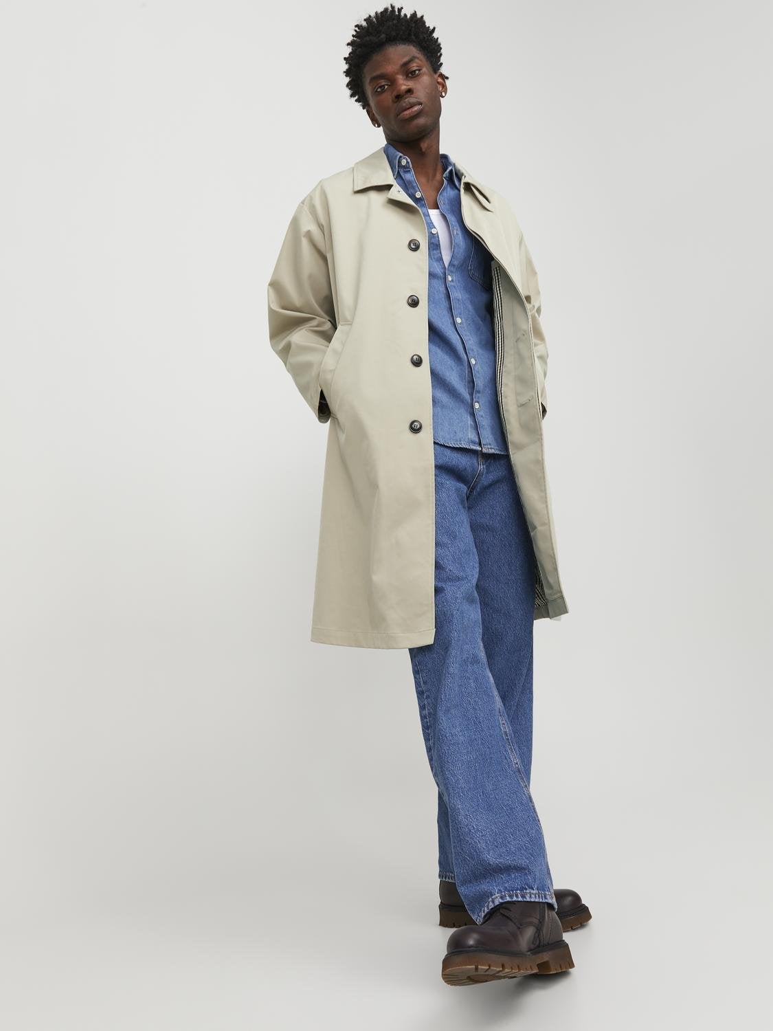 Jack jones trench clearance coat