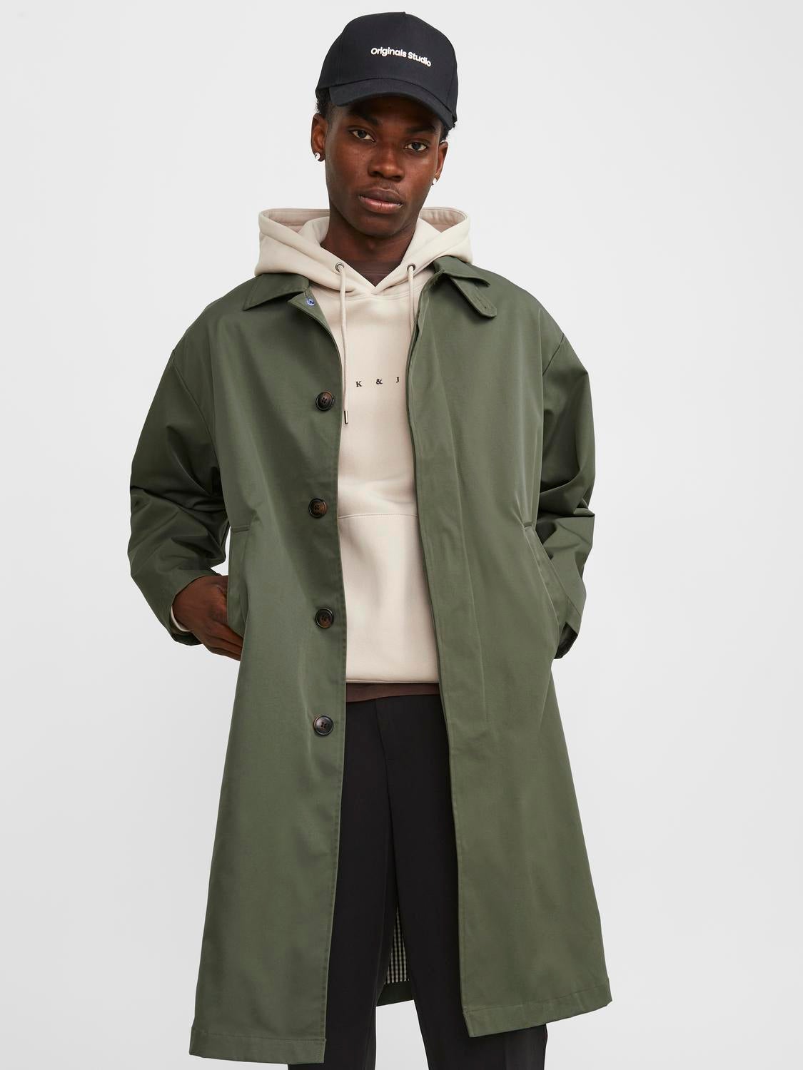 Jack jones clearance trench coat