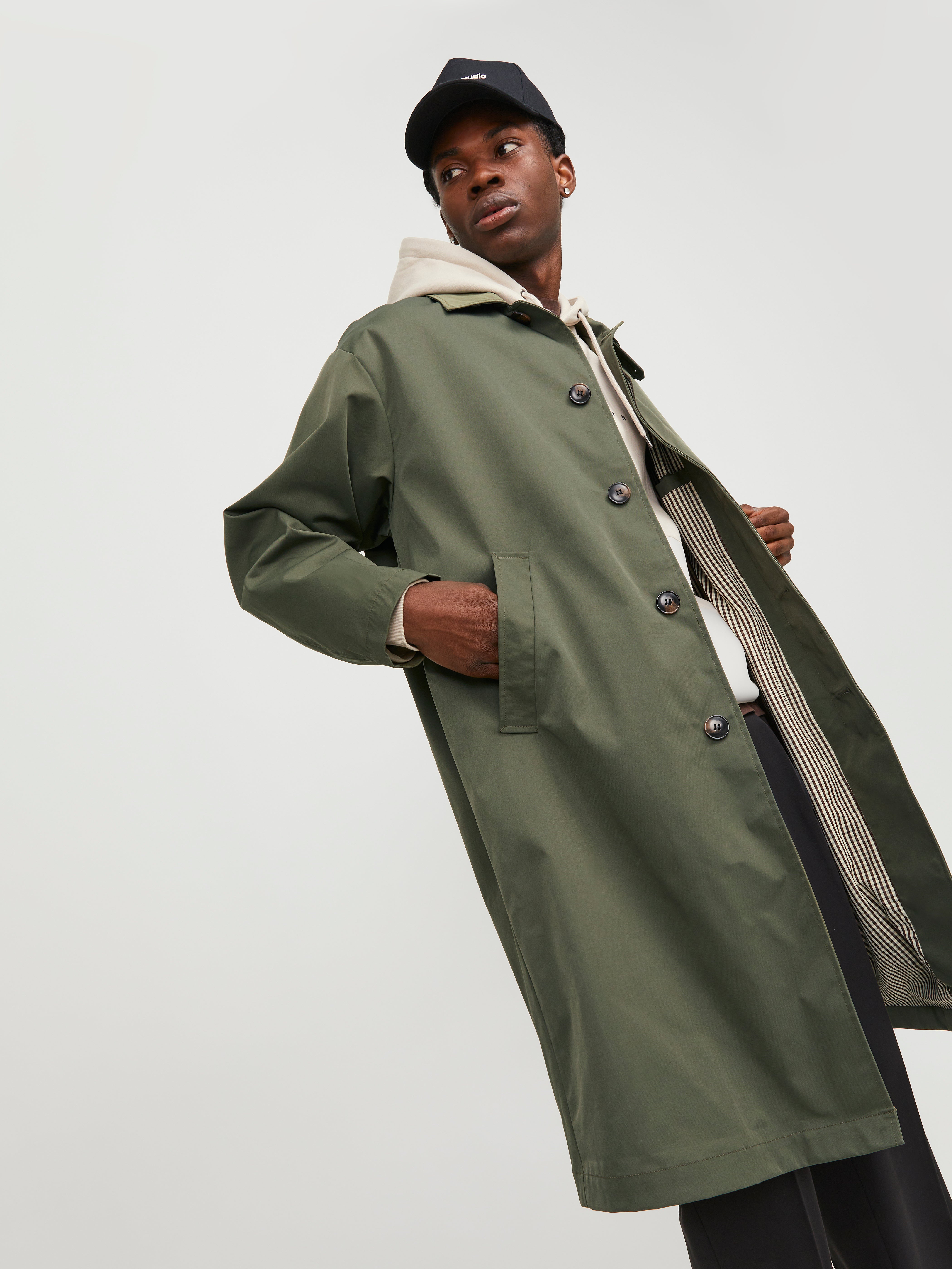 週末特価‼️stein レイヤード コート stein OVERSIZED LAYERED SINGLE COAT・BLACK - tity