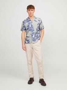 Jack & Jones Camisa Relaxed Fit -Green Tint - 12252948