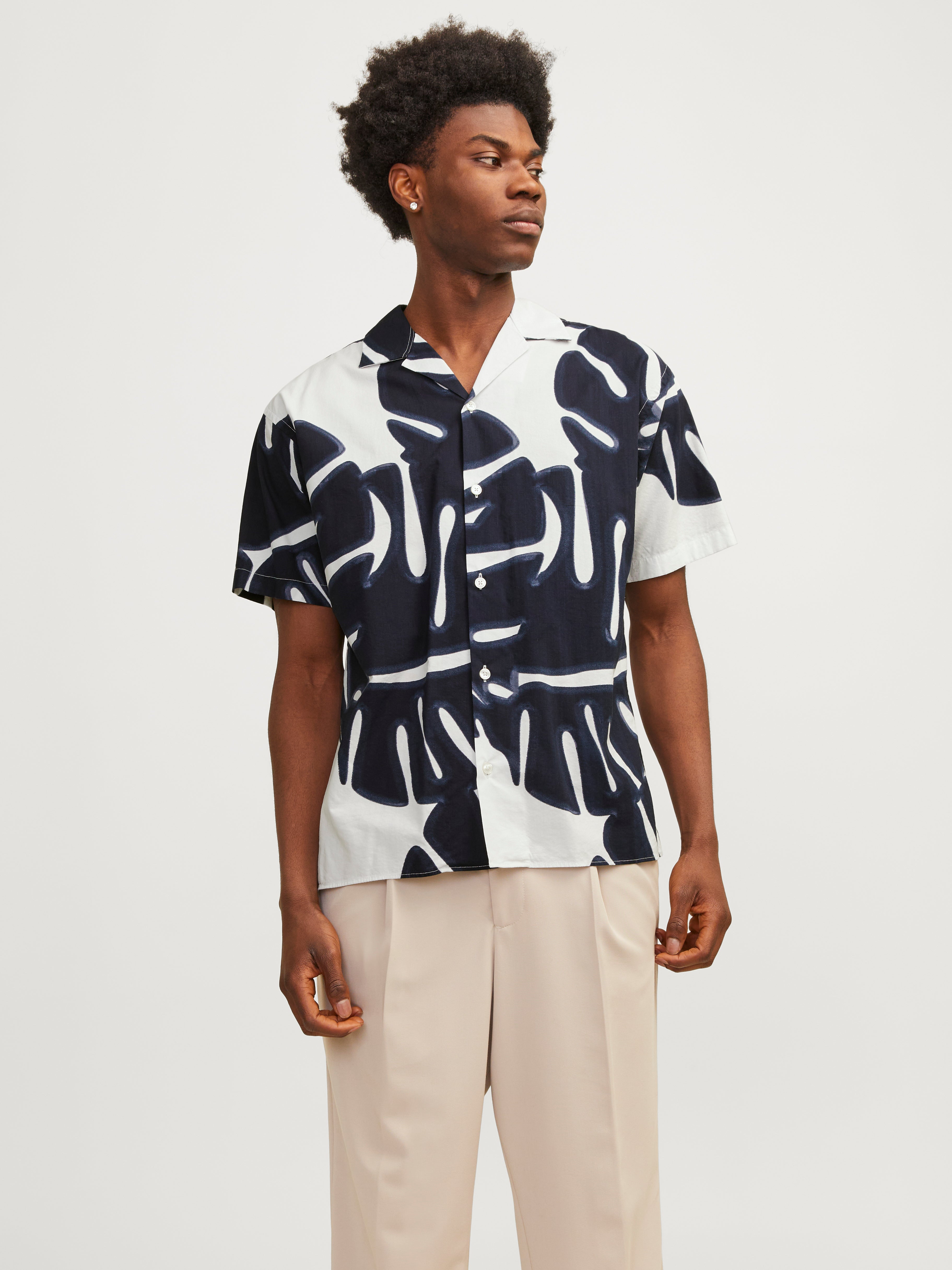 Relaxed Fit Hawaii-hemd