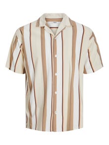 Jack & Jones Camisa Relaxed Fit -Peach Nougat - 12252948