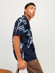 Jack & Jones Laisvas kirpimas Marškiniai -Navy Blazer - 12252948