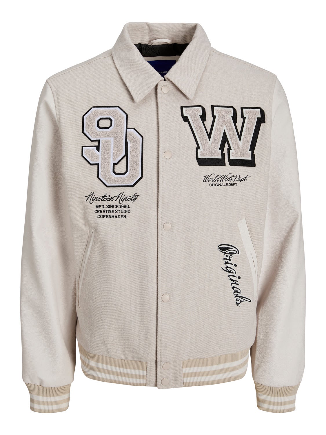 Baseball jacket | Beige | Jack & Jones®