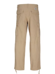 Jack & Jones Loose Fit Cargo trousers -Crockery - 12252976