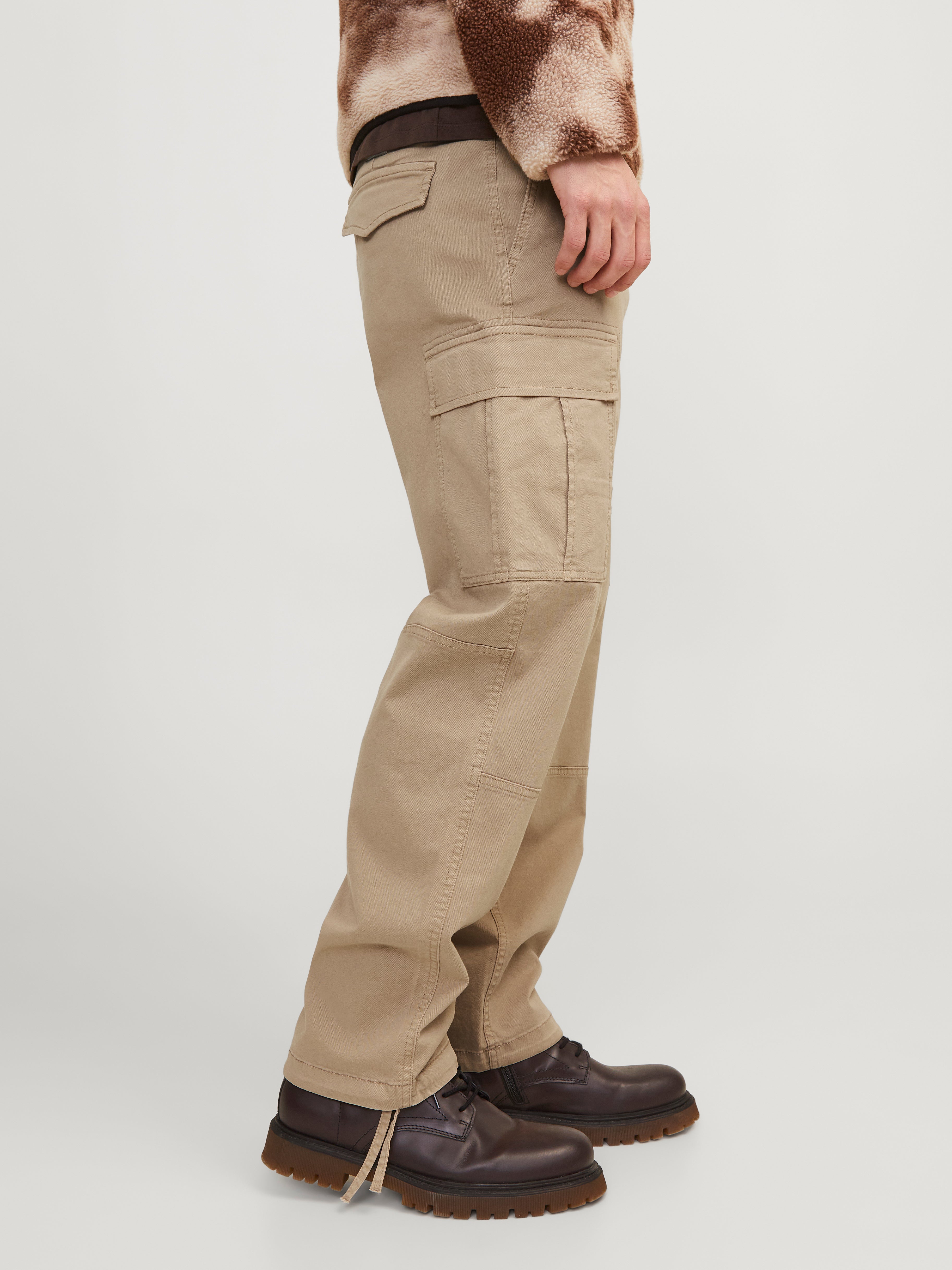 Loose Fit Cargo trousers | Beige | Jack & Jones®