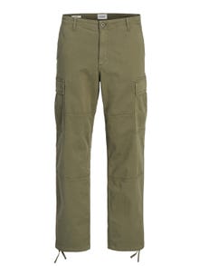 Jack & Jones Loose Fit Cargo trousers -Dusty Olive - 12252976