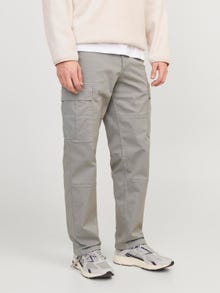 Jack & Jones Loose Fit Cargo trousers -Ultimate Grey - 12252976