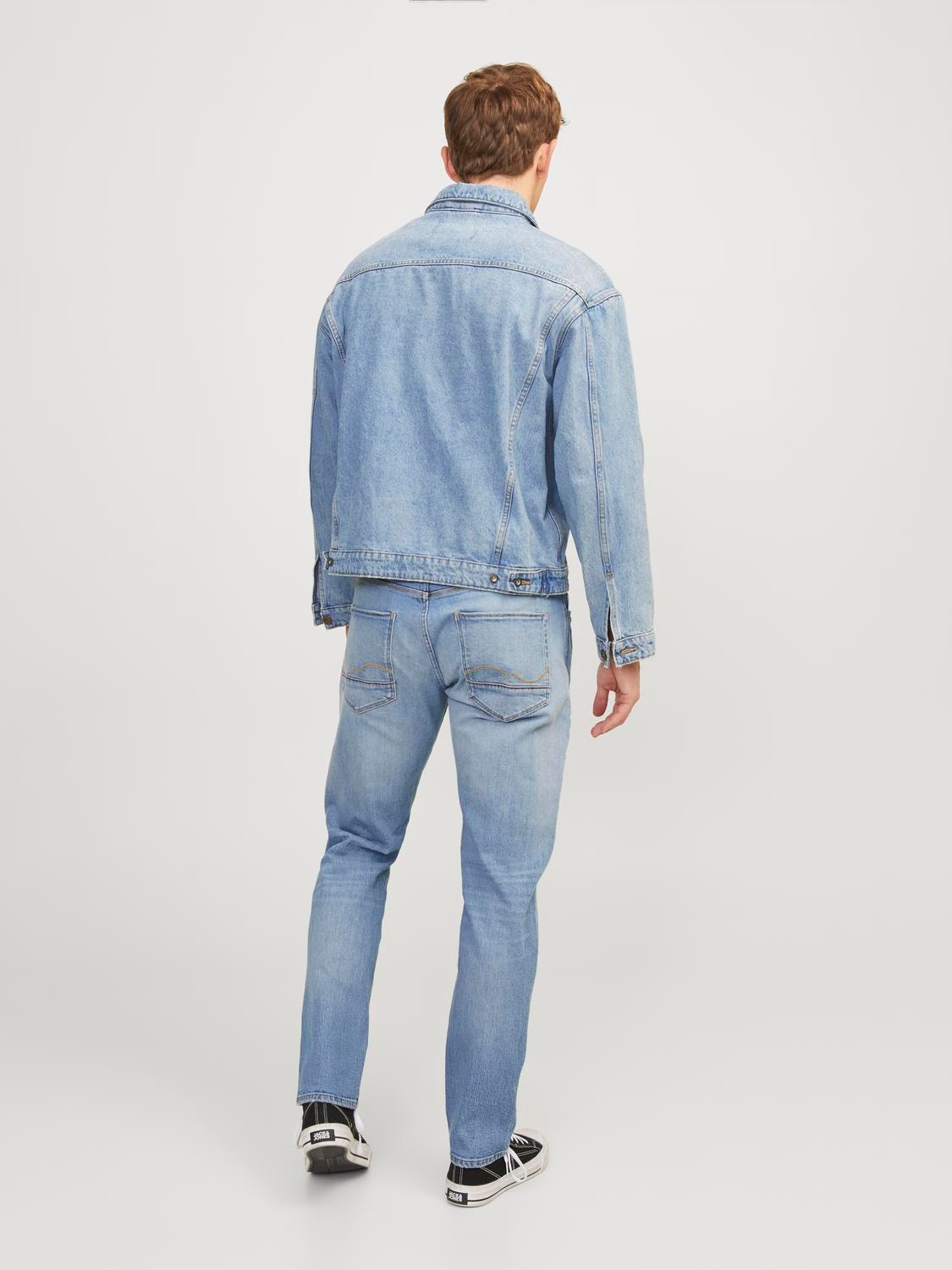 Jack & Jones JJIMIKE JJCARTER JJ 044 Tapered fit Teksad -Blue Denim - 12253001