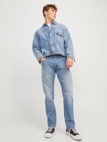 Jack & Jones JJIMIKE JJCARTER JJ 044 Tapered fit Teksad -Blue Denim - 12253001