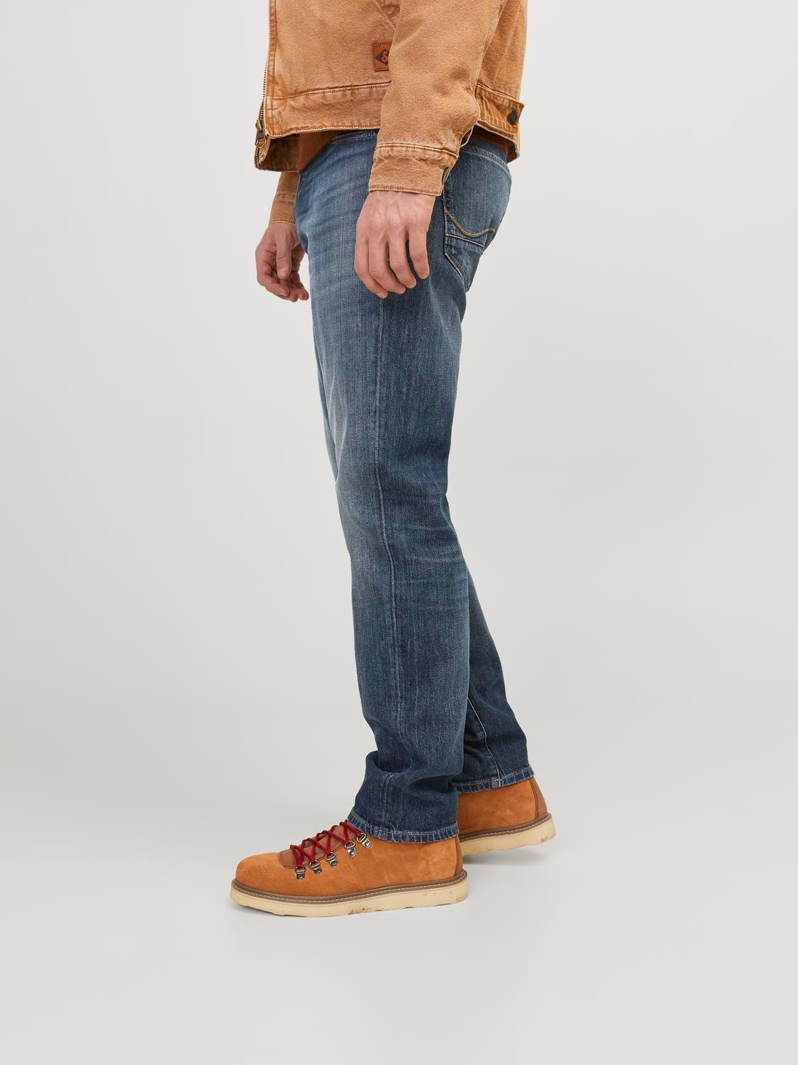 Jack & Jones JJIMIKE JJCARTER JJ 244 Tapered fit farmer -Blue Denim - 12253003