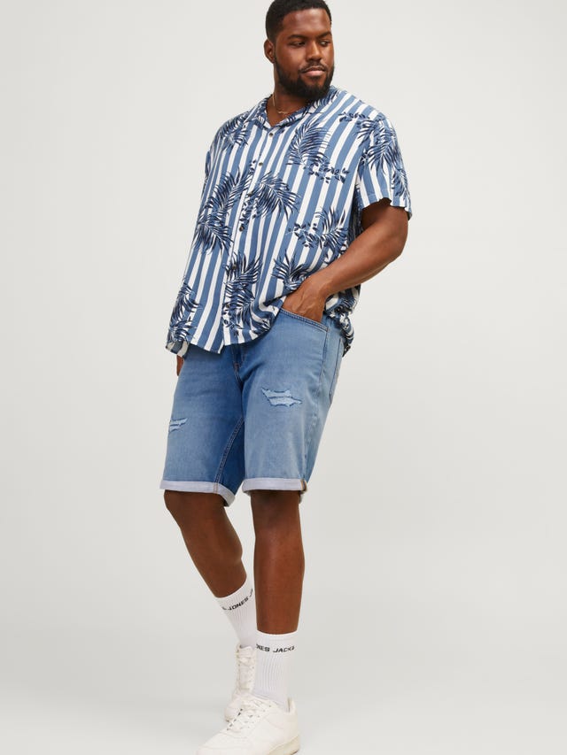 Jack & Jones Plus Size Regular Fit Shorts med normal passform - 12253030
